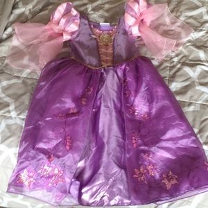 Girls Disney size 4 rapunzel costume dress
